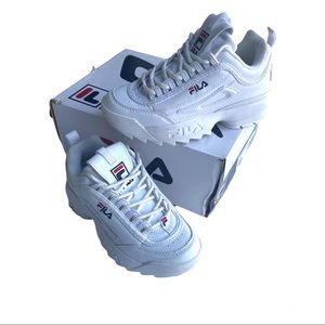 Fila Disruptor 2 White Sneakers 1Y